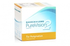 PureVision 2  for Astigmatism (6 Pack) niet altijd voorradig. Informeer ivm levertijd